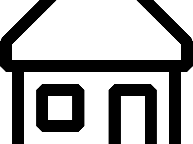 Mansion Clipart Mansion Outline - Png Download (640x480), Png Download