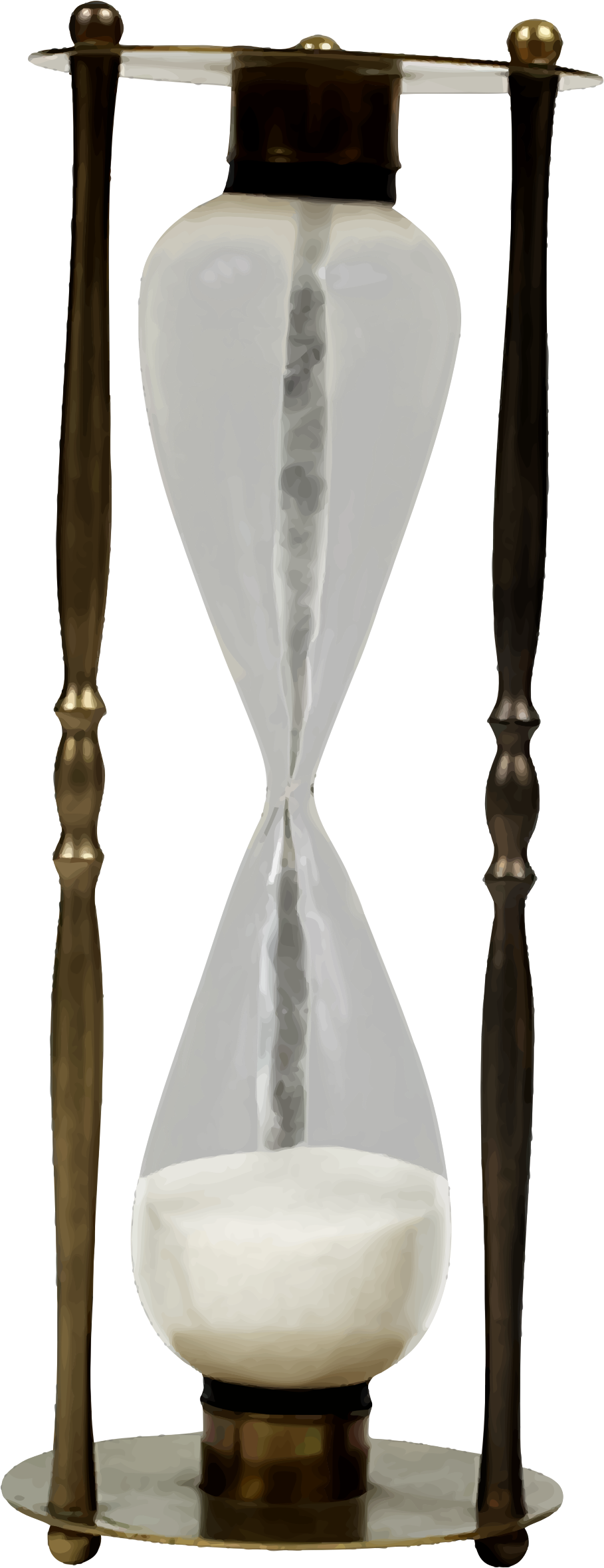 Hourglass 4 Clipart (909x2357), Png Download