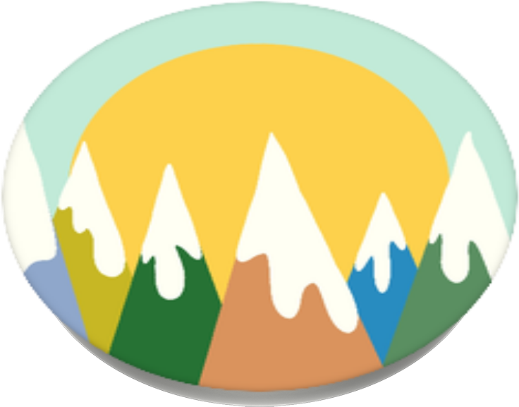 Snowy Trees, Popsockets Clipart (989x1000), Png Download