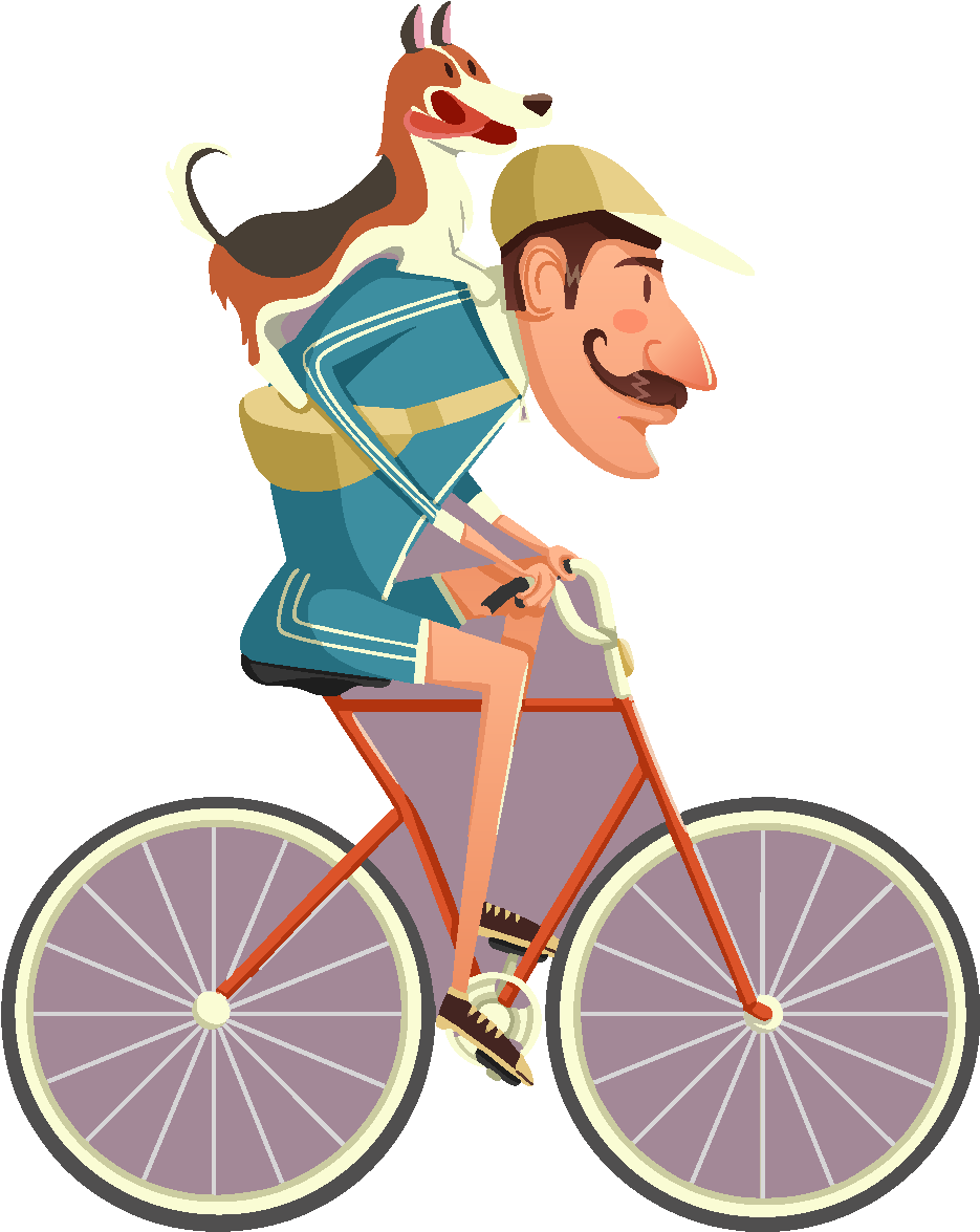 Hand Drawn Character Sitting On Wheelchair Element Clipart (1772x1378), Png Download