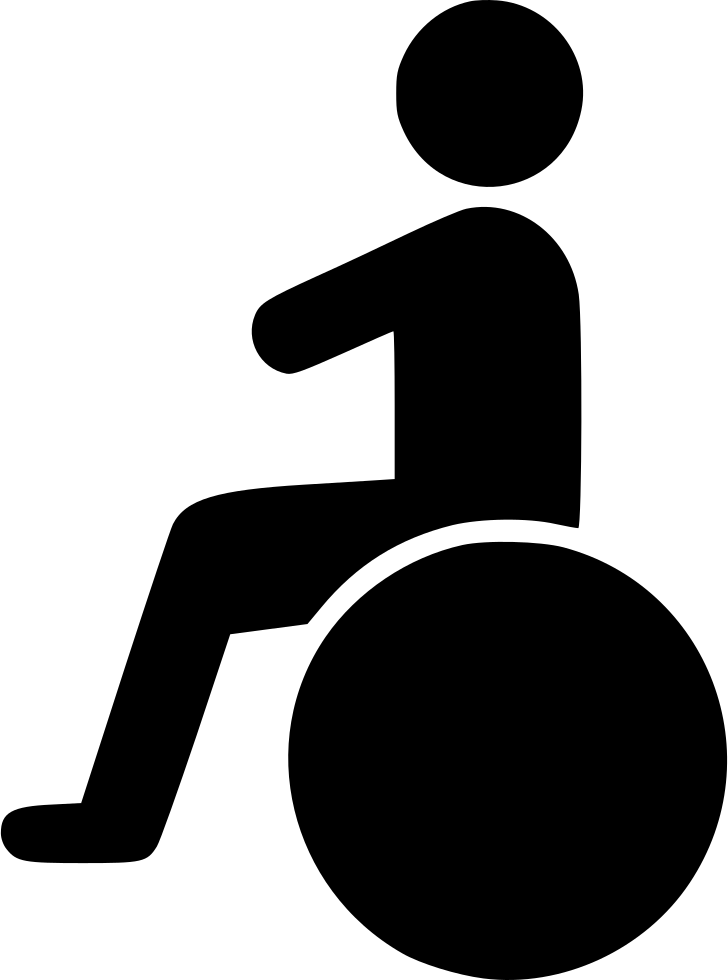 Sitting On Wheelchair Comments Clipart (728x980), Png Download