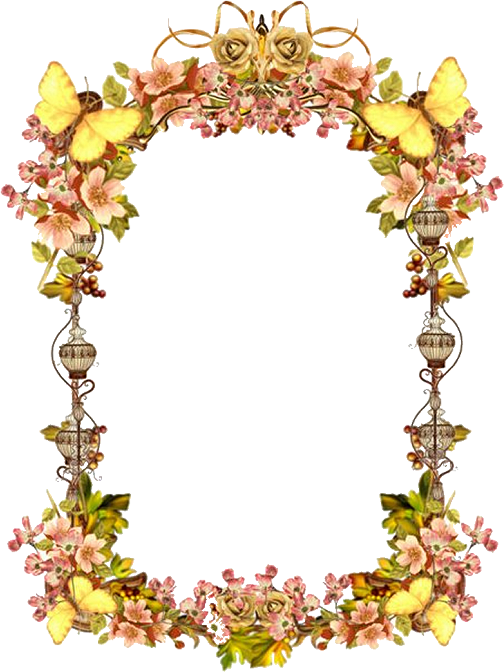 I Designed A Vintage Looking Border-art For You To Clipart (765x1000), Png Download