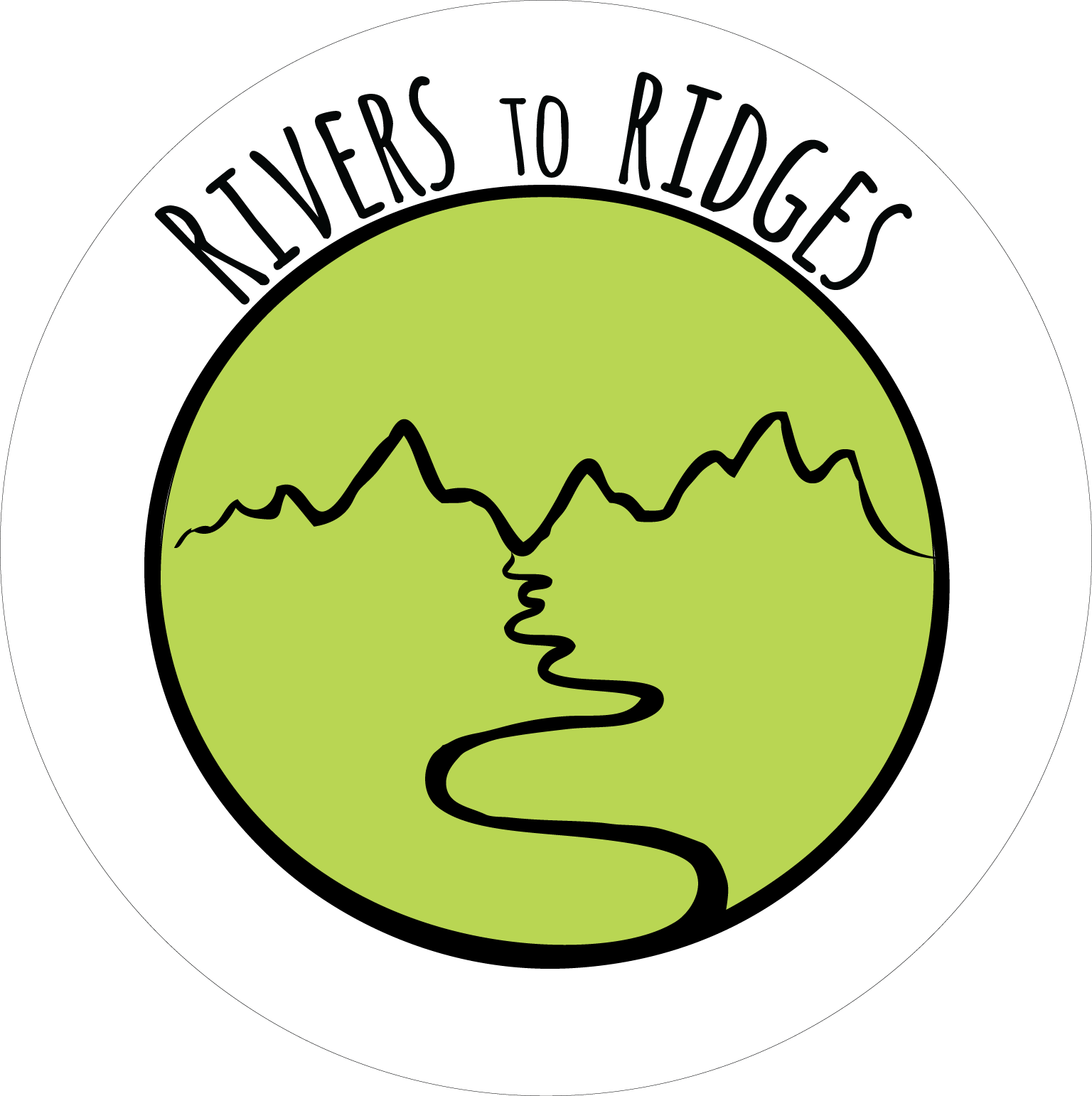 Rivers To Ridges Logo New Title Clipart (1536x1542), Png Download