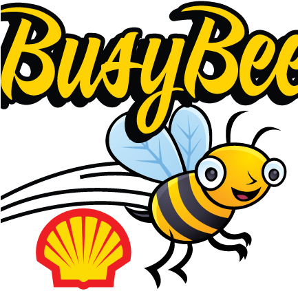 Photo Taken At Busy Bee Shell By Busy Bee Shell On Clipart (432x432), Png Download