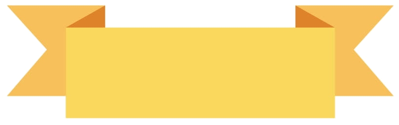 Yellow Banner Png Transparent Image Clipart (852x480), Png Download