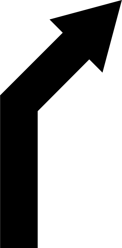 Up Right Arrow Comments Clipart (484x980), Png Download