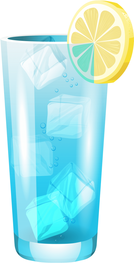 Free Png Download Transparent Blue Cocktail Clipart (480x924), Png Download