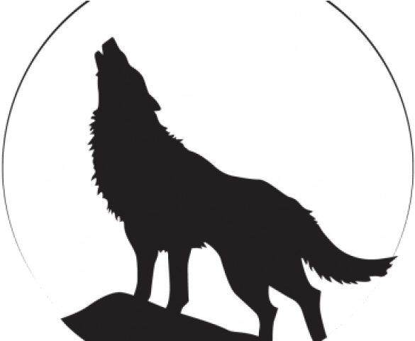 Moon Clipart Wolf - Png Download (640x480), Png Download