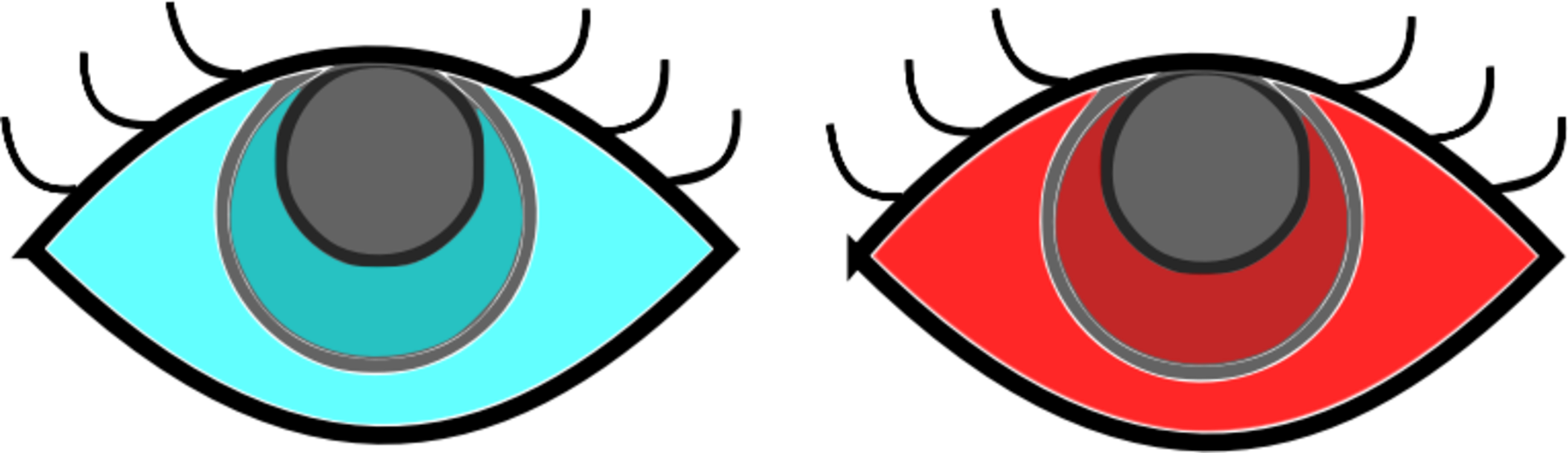 All Photo Png Clipart - Eye Transparent Png (2596x750), Png Download