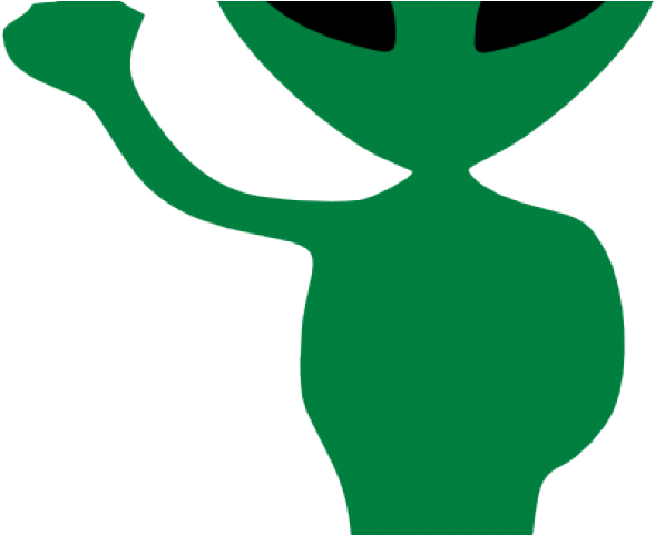 Green Eyes Clipart Alien - Clip Art - Png Download (640x480), Png Download