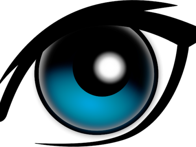 Green Eyes Clipart Eyeball - Eye Lens Clip Art - Png Download (640x480), Png Download