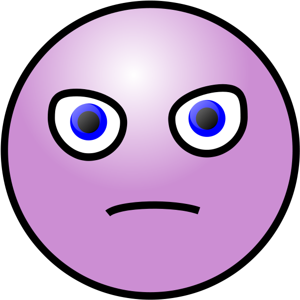 Free Emoticons - Angry Smiley Clipart (800x800), Png Download