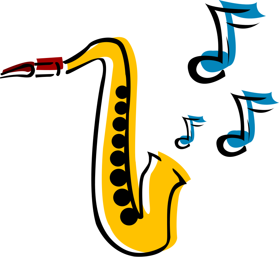 Saxophone Clip Art - Alto Saxophone Clip Art - Png Download (900x829), Png Download