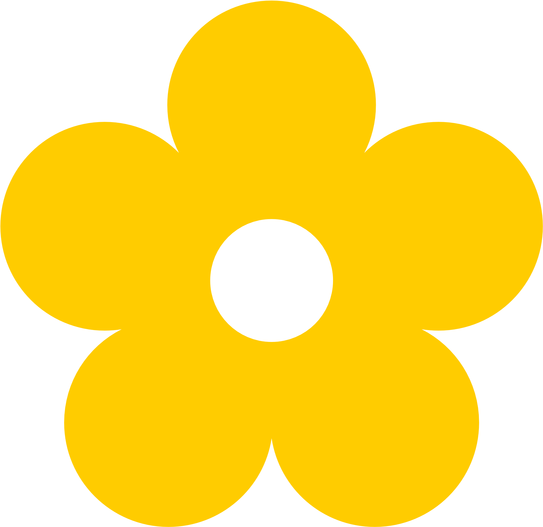 Clip Arts Related To - Clip Art Flower Yellow - Png Download (999x990), Png Download