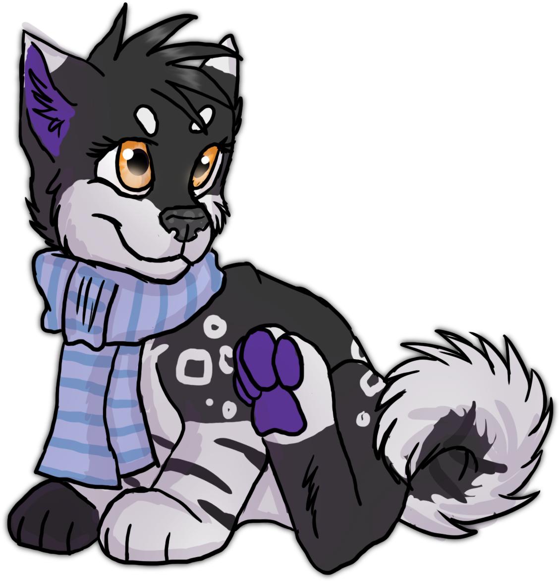 Chibchib - Cartoon Clipart (1494x1222), Png Download