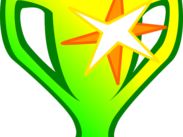 Trophy Clipart Green - Awards Clip Art - Png Download (640x480), Png Download