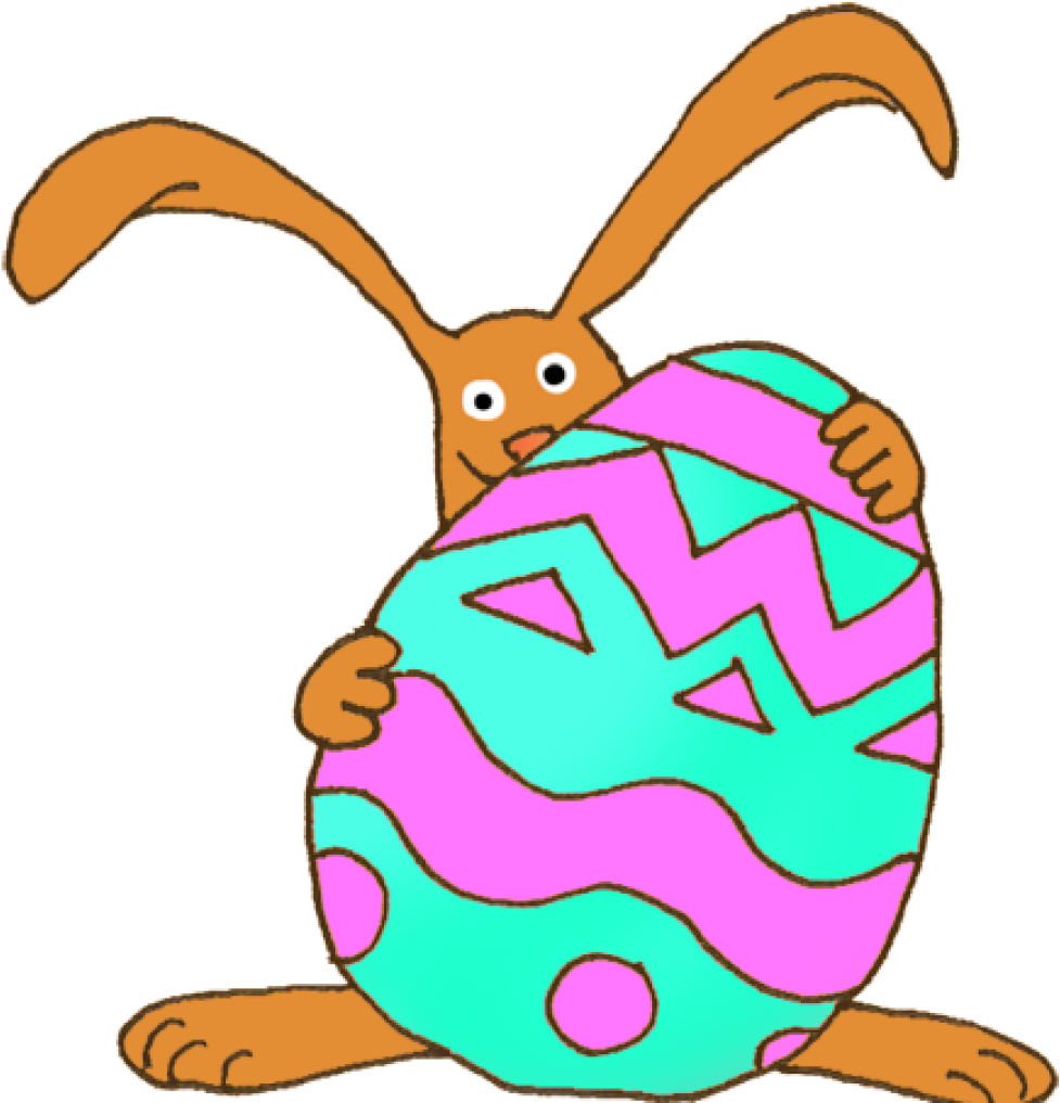 Easter Rabbit Clipart Funny Easter Bunny Clipart School - Easter Bunny - Png Download (1024x1024), Png Download
