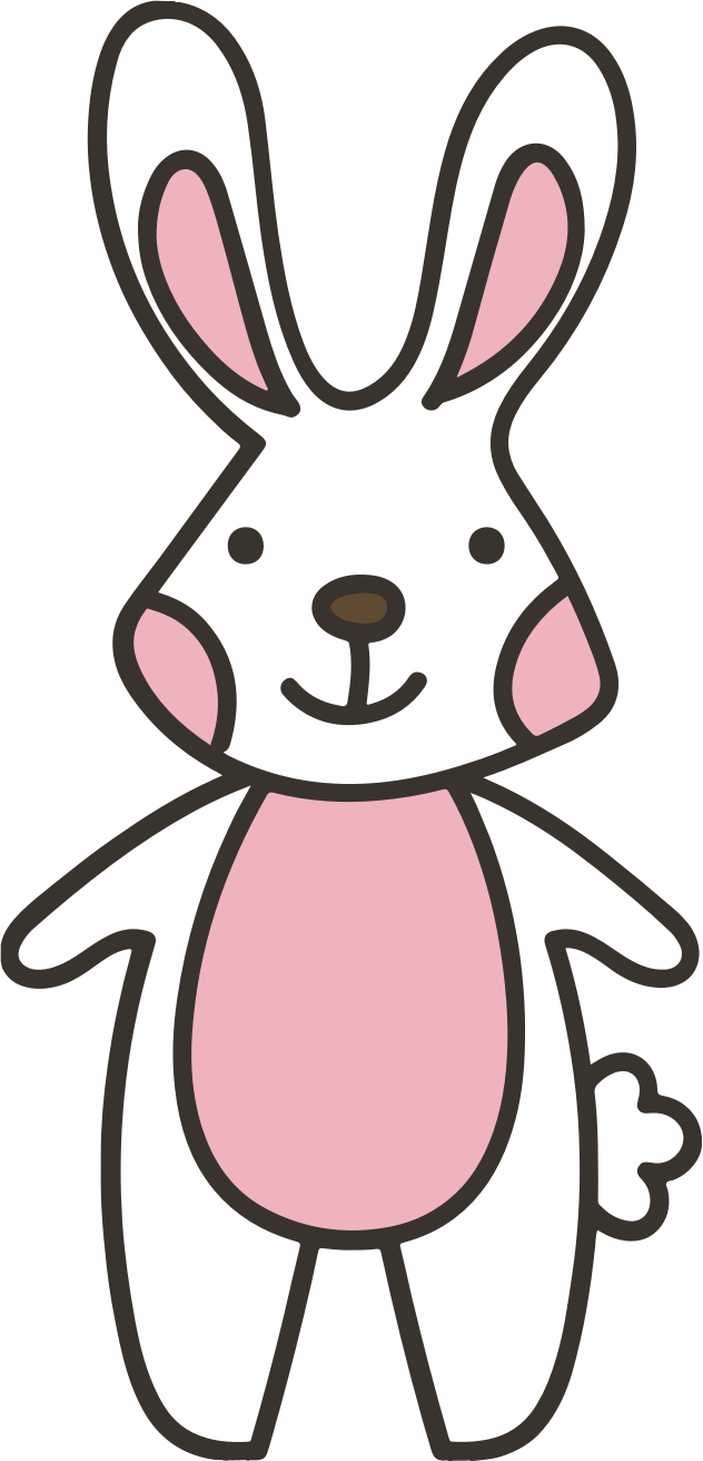 Big Image - Rabbit Clipart (632x1312), Png Download