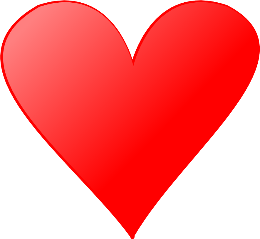 Clipart - Card Symbols - Heart - Playing Card Heart Symbol - Png Download (800x800), Png Download
