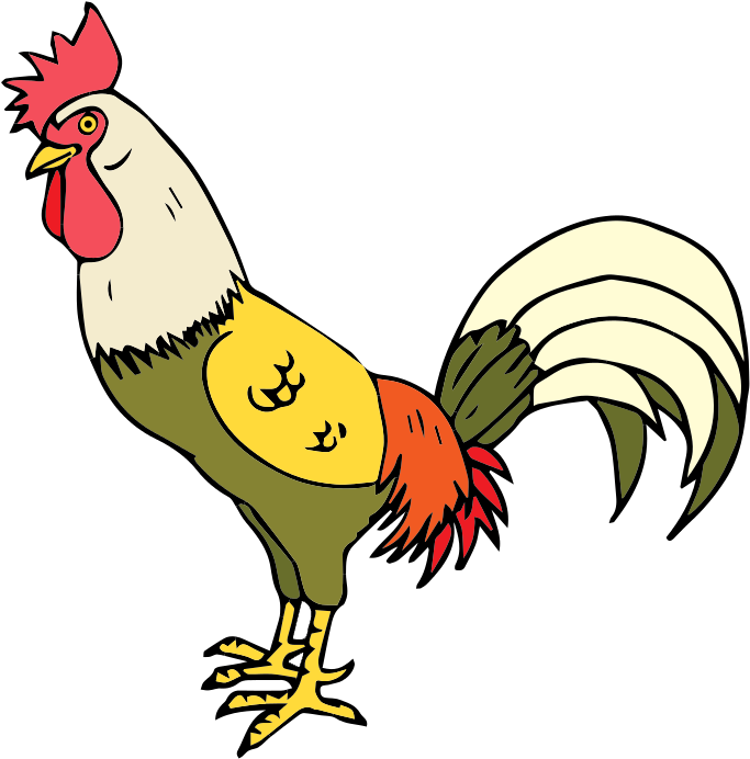 Free To Use Public Domain Chicken Clip Art - Halloween Chicken Free - Png Download (800x760), Png Download