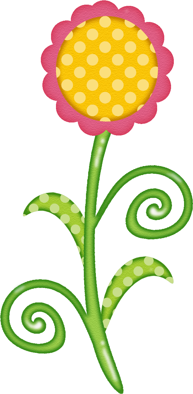 Spring Flower Clip Art - Clip Art - Png Download (924x1470), Png Download