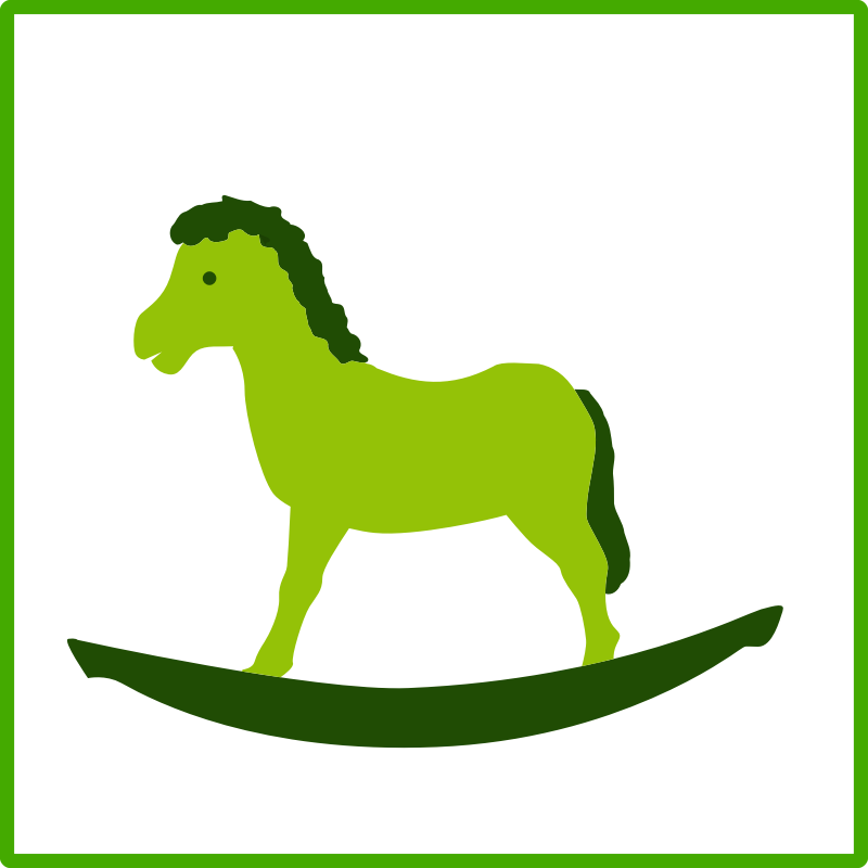 Rocking Horse Clip Art Clipart Pony Horse Clip Art - Rocking Horse Clip Art - Png Download (800x800), Png Download