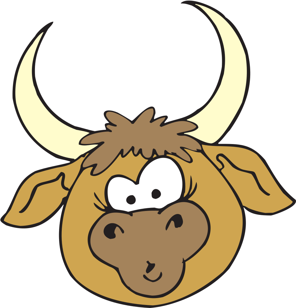 Horns Clipart Bull Horn - Taurus Zodiac Sign - Png Download (693x720), Png Download