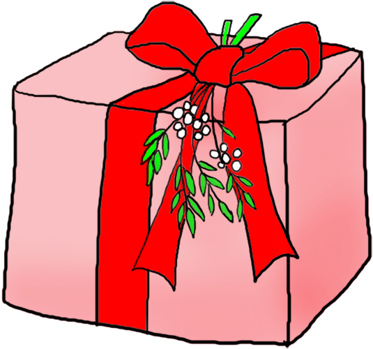 Christmas Elf And Candy - Present Clip Art - Png Download (591x591), Png Download