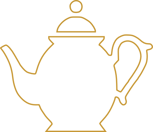 Clip Art Tea Pot Card Clipart - Colour In Tea Pot - Png Download (600x518), Png Download