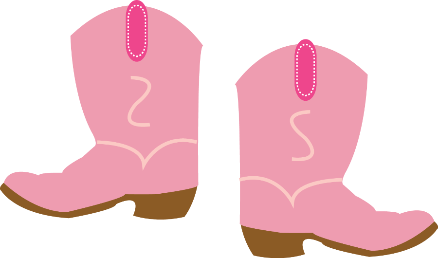 Discover Ideas About Cowgirl Party - Cowboy Boot Clipart (900x530), Png Download