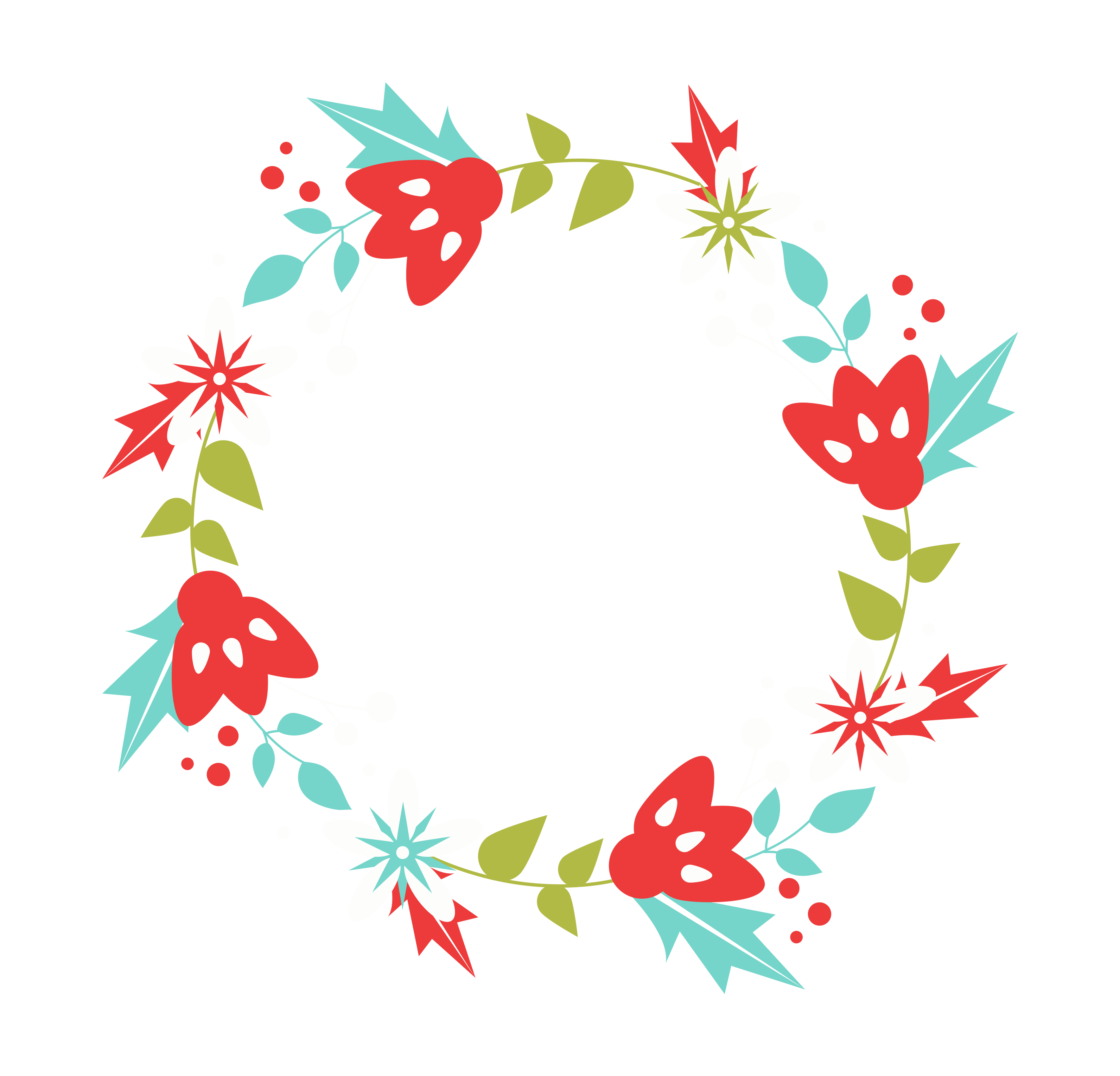 Holiday Wreath Png Clipart Transparent Png (3600x3600), Png Download
