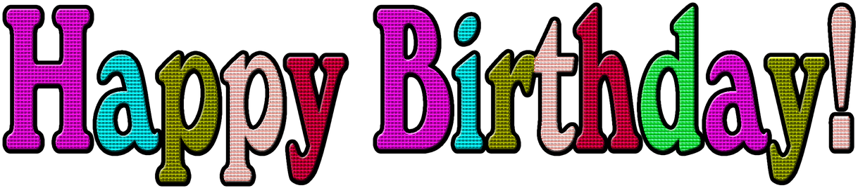 Happy Birthday Text, Text, Birthday - Happy Birthday Likha Hua Clipart (1078x340), Png Download