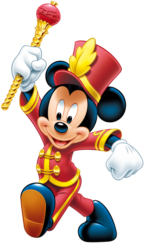 Clip Arts Related To - Mickey Mouse Marching Band - Png Download (450x737), Png Download