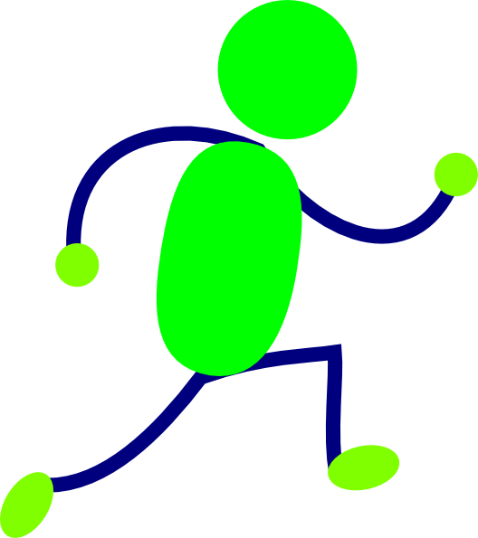 Clip Art Runner - Png Download (528x595), Png Download