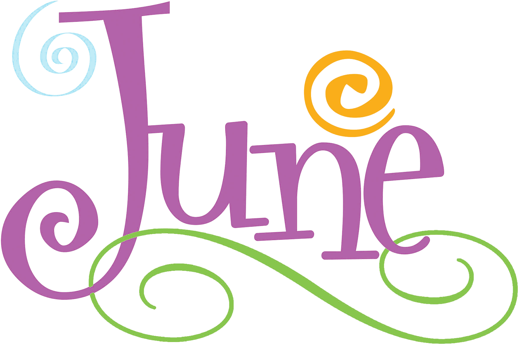 United States Most Popular Wedding Months June Month Clipart Full