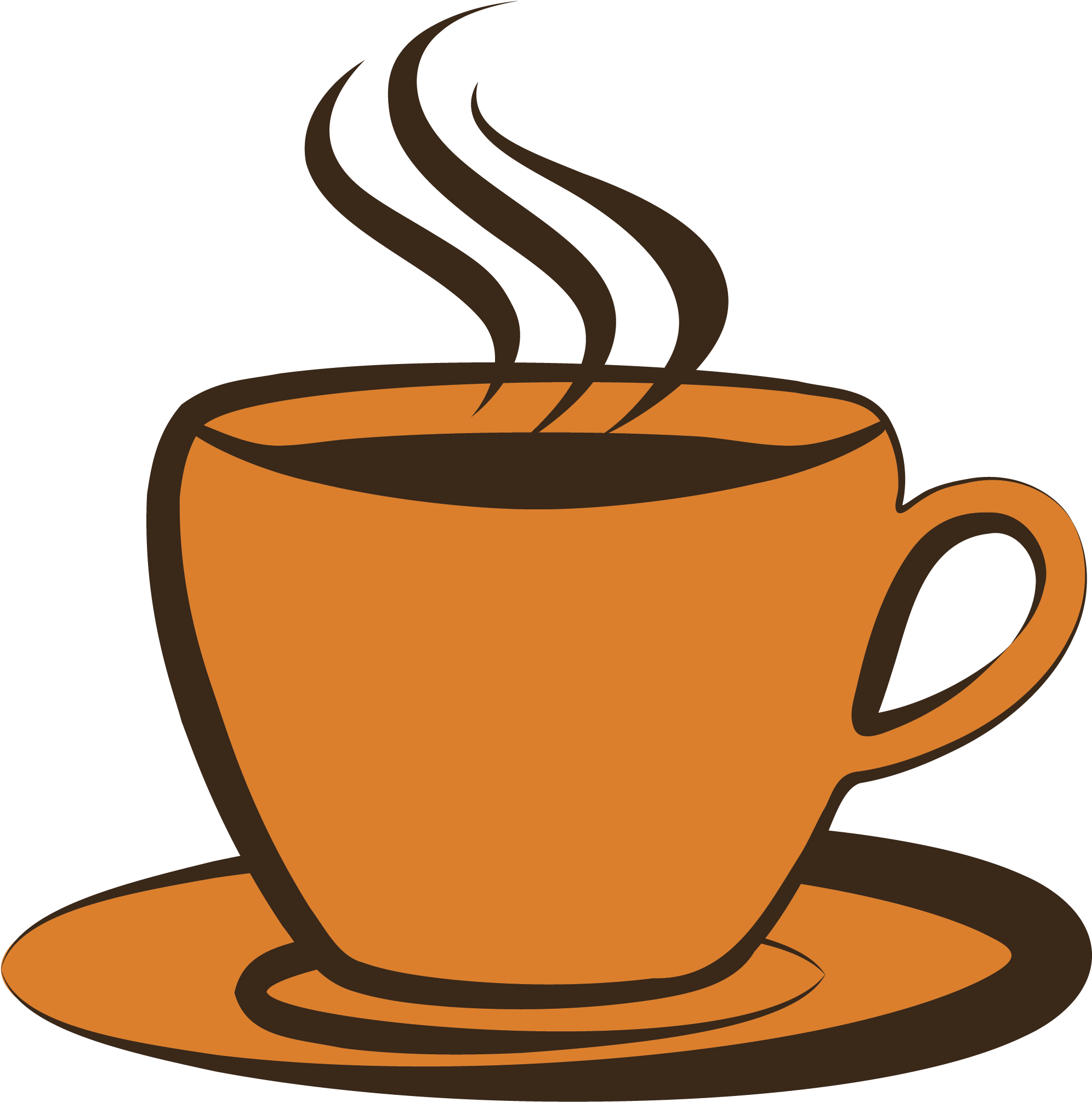 Free Coffee Mug Cliparts Download Free Clip Art Free - Taza De Cafe Animada - Png Download (2065x2093), Png Download