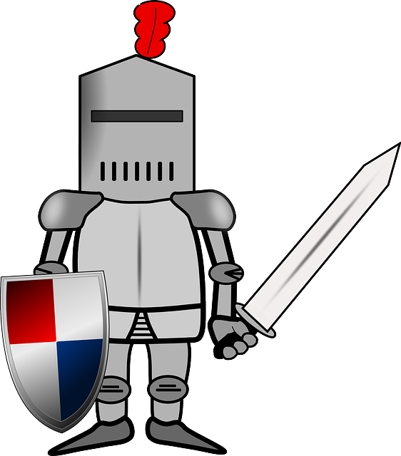 Knight 555 632 Pixels Free Clip Art - Knight Clipart - Png Download (555x632), Png Download