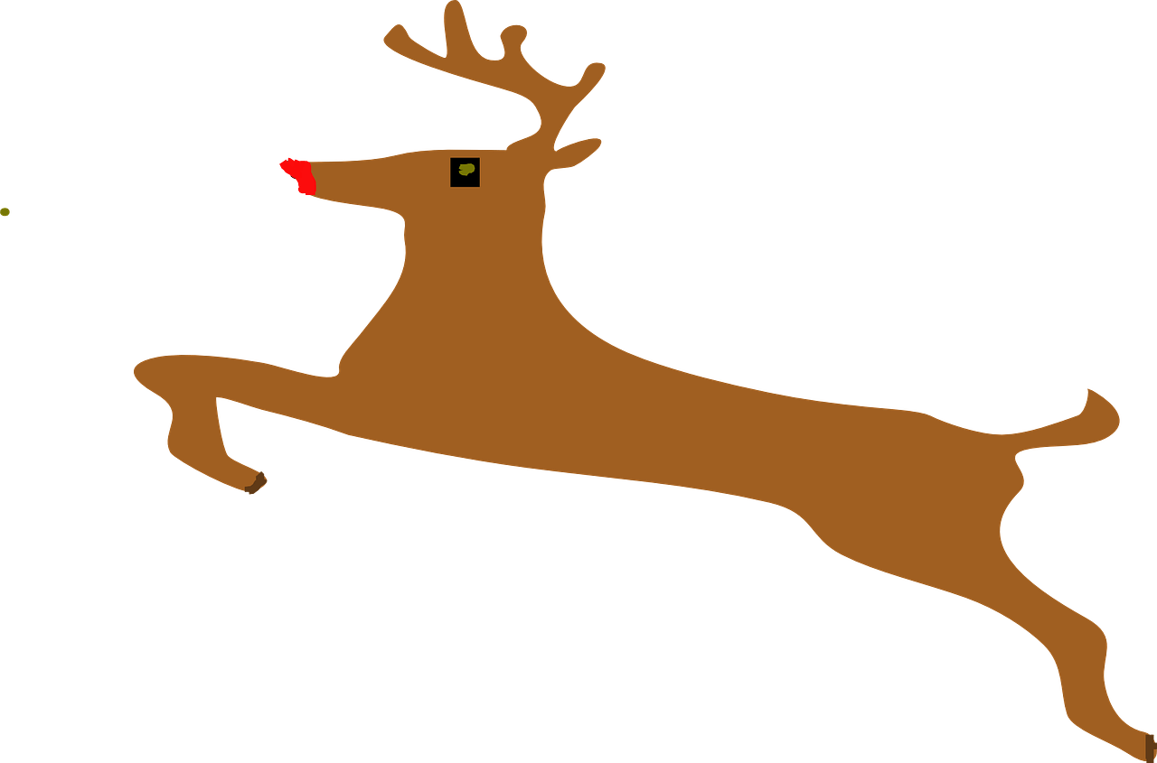 Stag Clipart Animal - Png Download (960x634), Png Download