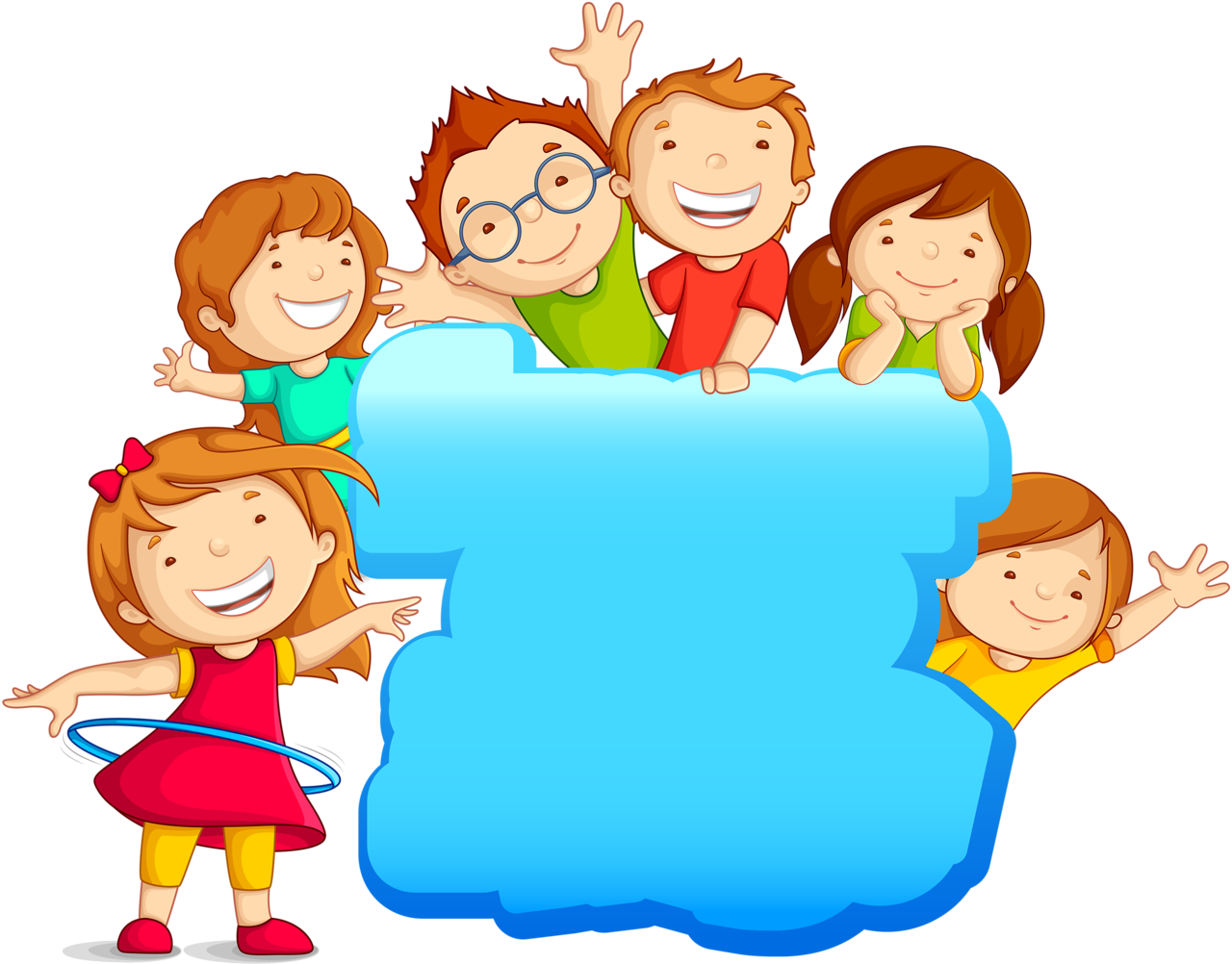 Picture Transparent Kids Running Outside Clipart - Clip Art Borders School Themes - Png Download (1024x801), Png Download