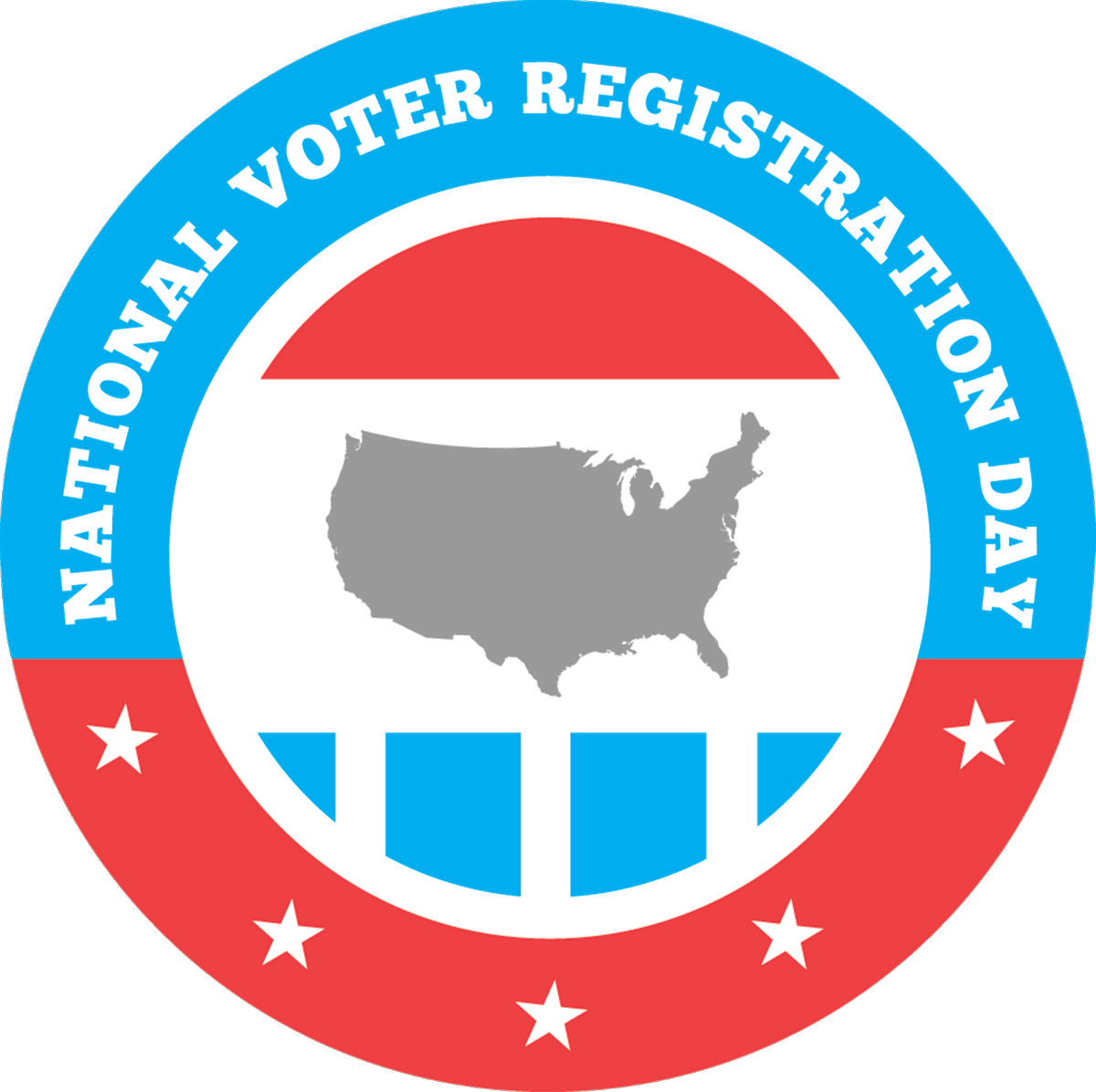 Most Local Leagues And Other Organizations Are Organizing - National Voter Registration Day 2017 Clipart (800x800), Png Download