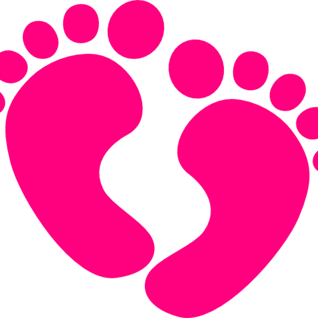 Summer Clipart Baby - Transparent Background Baby Feet Clipart - Png Download (1024x1024), Png Download