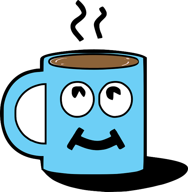 Clipart Info - Animated Mug - Png Download (582x595), Png Download