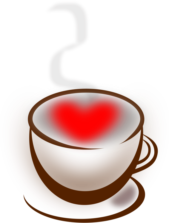 Coffee Love Computer Icons Free Commercial Clipart - Love Coffee Icon Png Transparent Png (698x750), Png Download