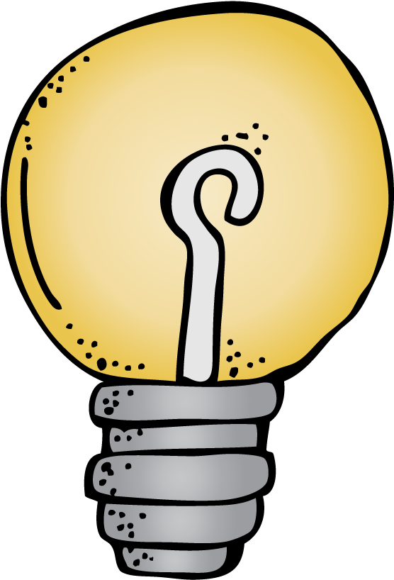 Kids Playing Outside Clipart Melonheadz - Melonheadz Lightbulb Clipart - Png Download (562x818), Png Download