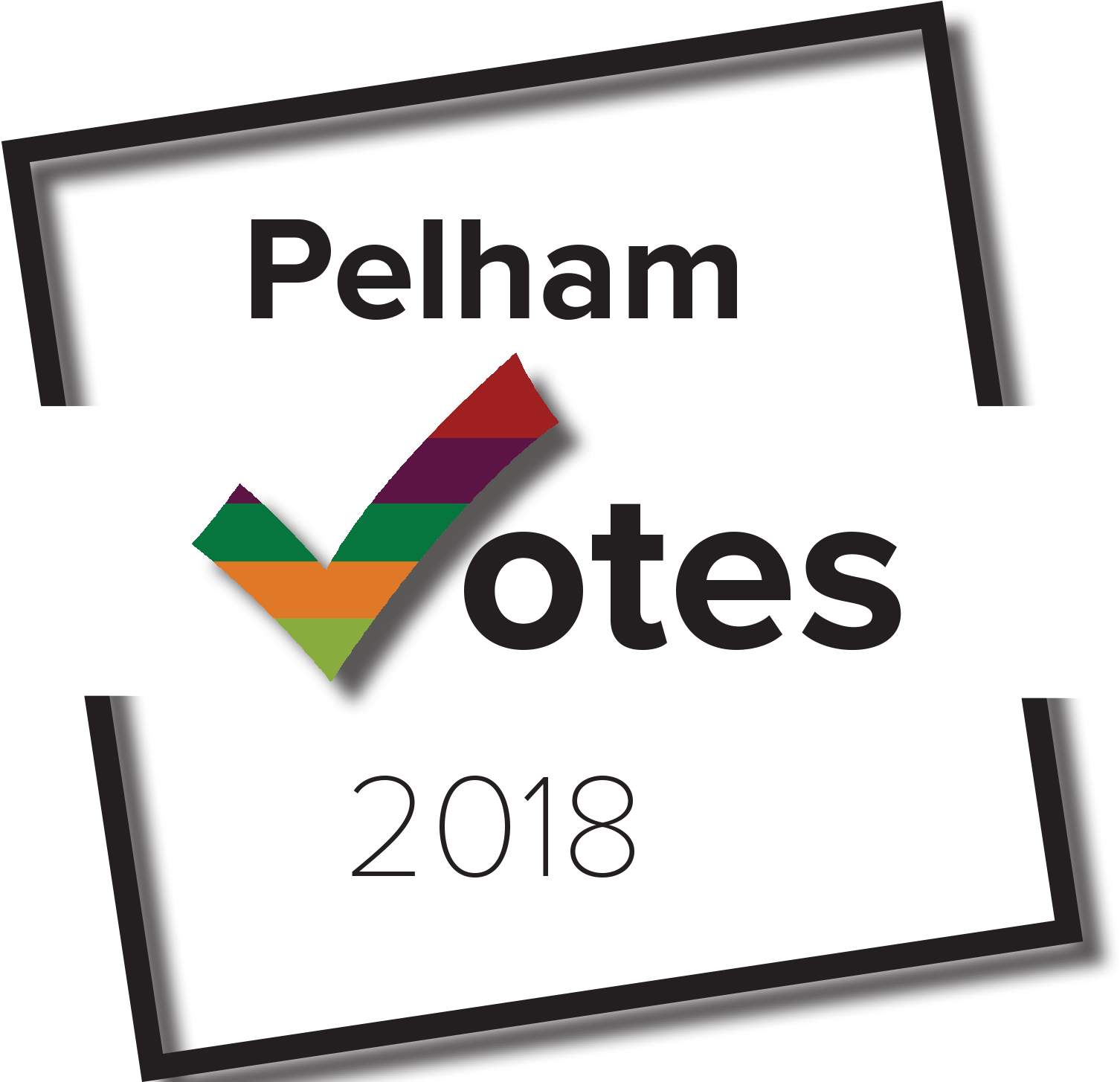 Municipal Election Town Of Pelham The - Graphic Design Clipart (1592x1454), Png Download