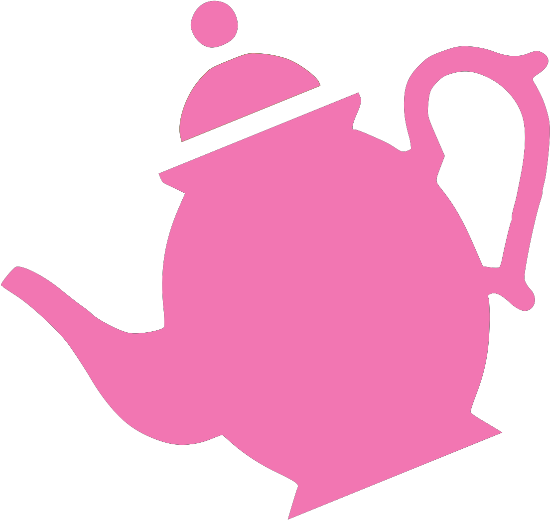 Pink Tea Cup Clipart Clip Art Library - Tea Pot Clip Art - Png Download (600x567), Png Download