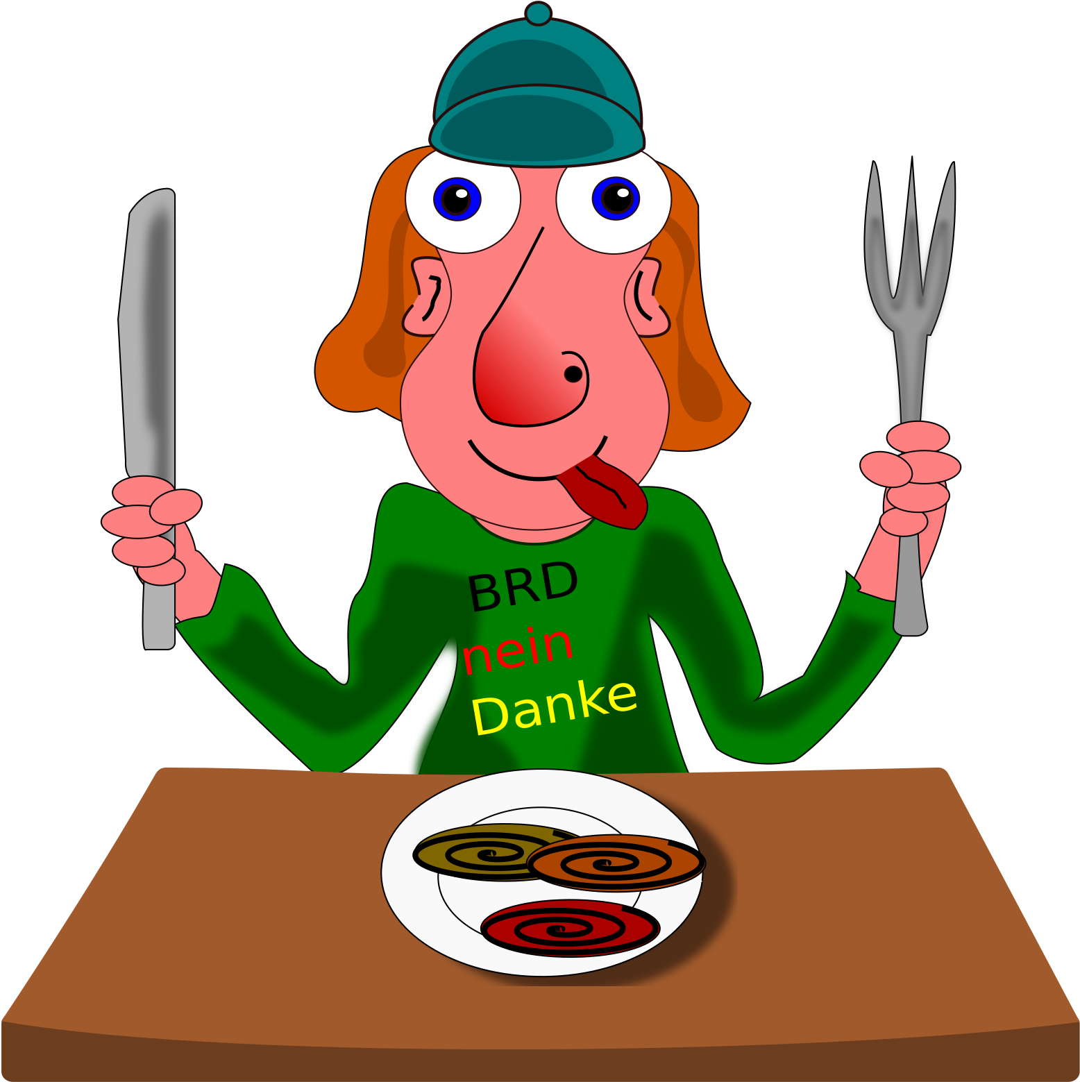 Big Image - Eating Clipart (2400x1676), Png Download