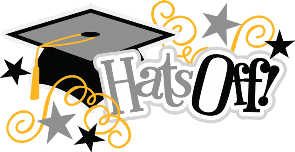 Hats Off Svg Scrapbook Title Graduation Svg Files Graduate - 2017 5th Grade Graduation Clipart (800x412), Png Download