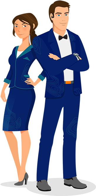 Vote Now For Your Favorite Change Agents Of Finance - Standing Clipart (458x708), Png Download