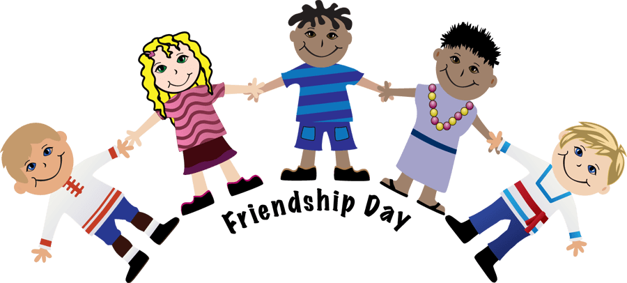 Friendship Quotes And Clip Art Quotesgram - International Friendship Day Clip Art - Png Download (900x406), Png Download